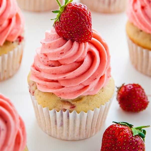 Strawberry Cupcake